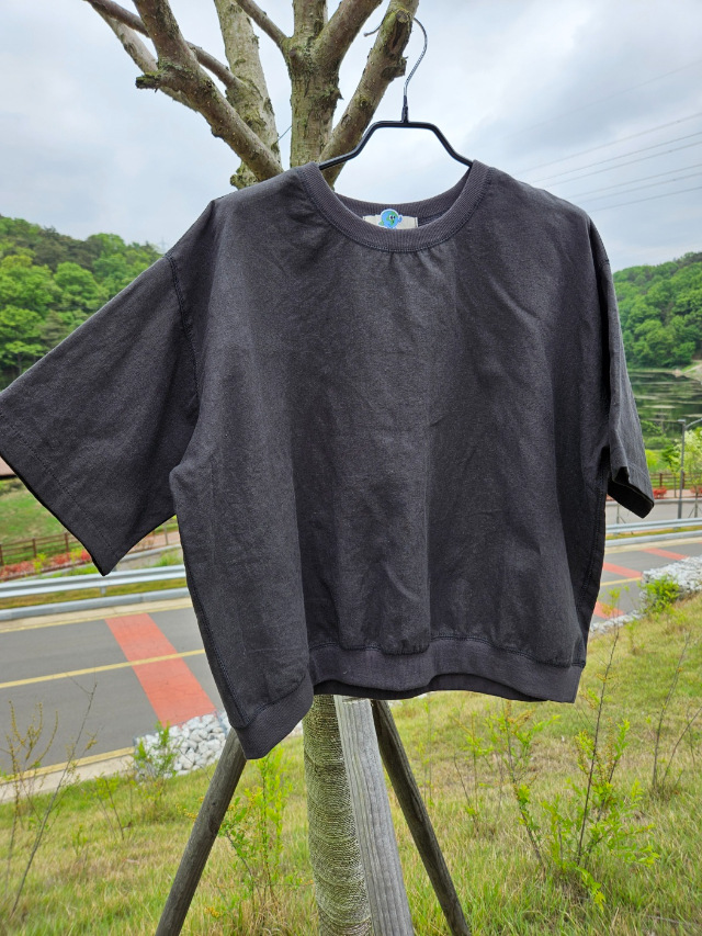 린넨 라운드반팔