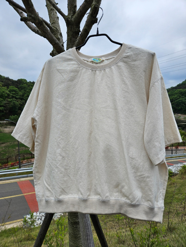 린넨 라운드반팔