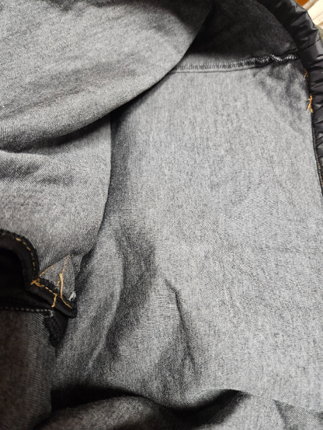 솜본딩 이중지 치마 