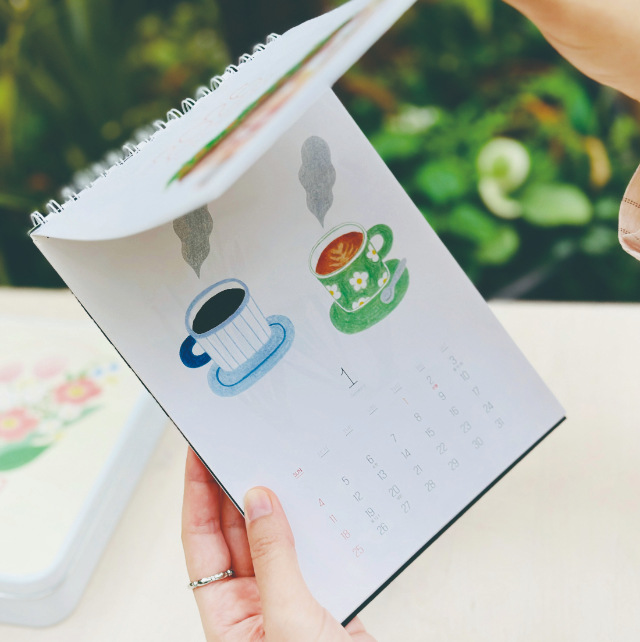 지은그림 작가의 2026 캘린더